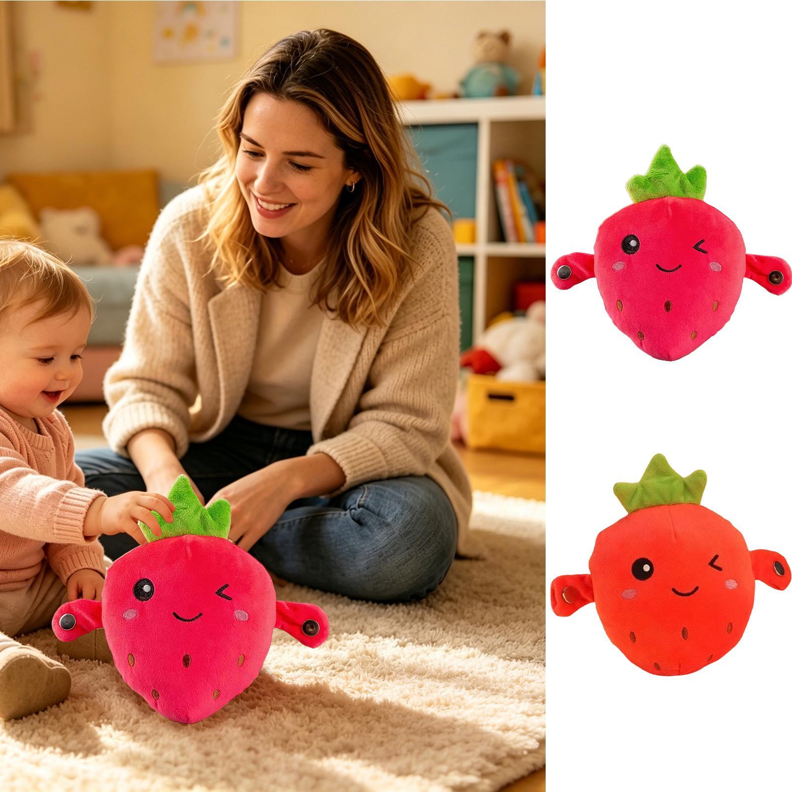 Party Games For 5 Year Olds Indoors - ของเล่นตุ๊กตาผลไม้กล้วยสำหรับเด็ก 1 ชิ้น ของเล่นสร้างสรรค์พร้อมเสียงเพลง น่ารัก เหมาะสำหรับกิจกรรมพ่อแม่ลูก