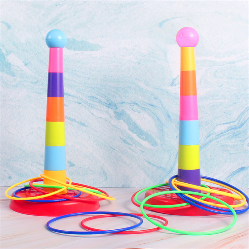 Catch Ball Velcro - เด็กโยนวงกลมเกม Ferrule ซ้อนของเล่นสนุกในร่มกลางแจ้งเด็ก Interactive วงกลมชั้น Early