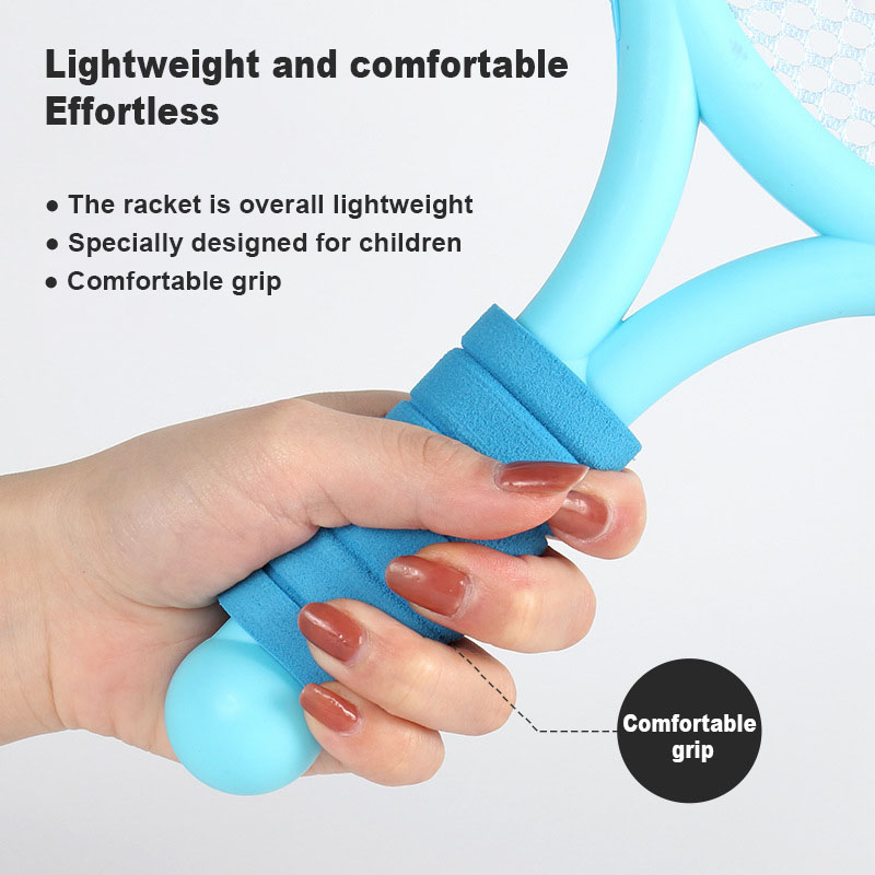แร็กเก็ตเทนนิสสําหรับเด็กกีฬาก - Catch Ball Velcro บทวิจารณ์และราคา