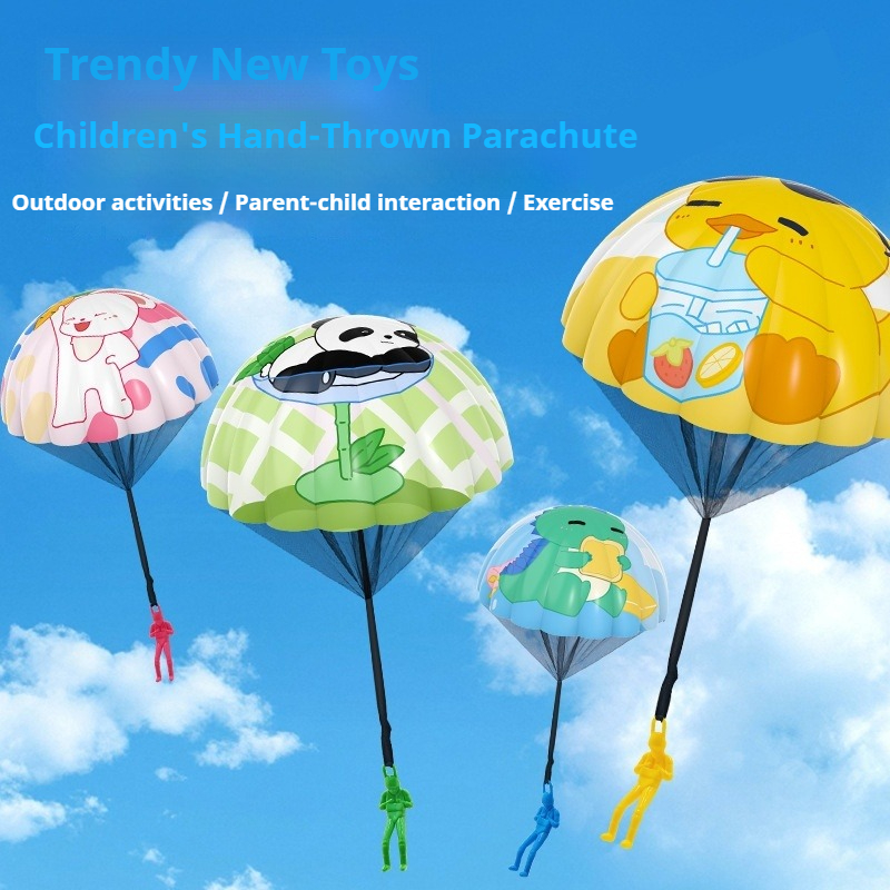 ร่มชูชีพสำหรับเด็ก กีฬากลางแจ้ - Party Games Kids Outdoor บทวิจารณ์และราคา
