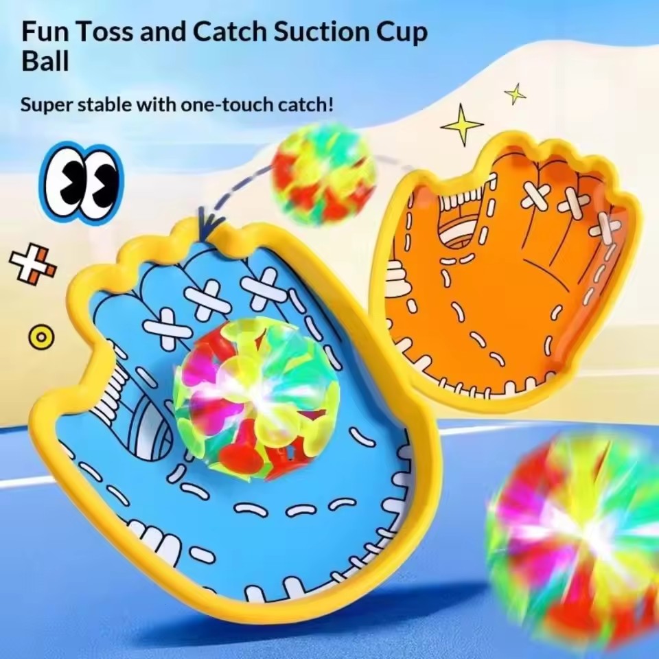 ของเล่นลูกบอลเหนียวติดผนัง ลูก - Catch Ball Velcro บทวิจารณ์และราคา