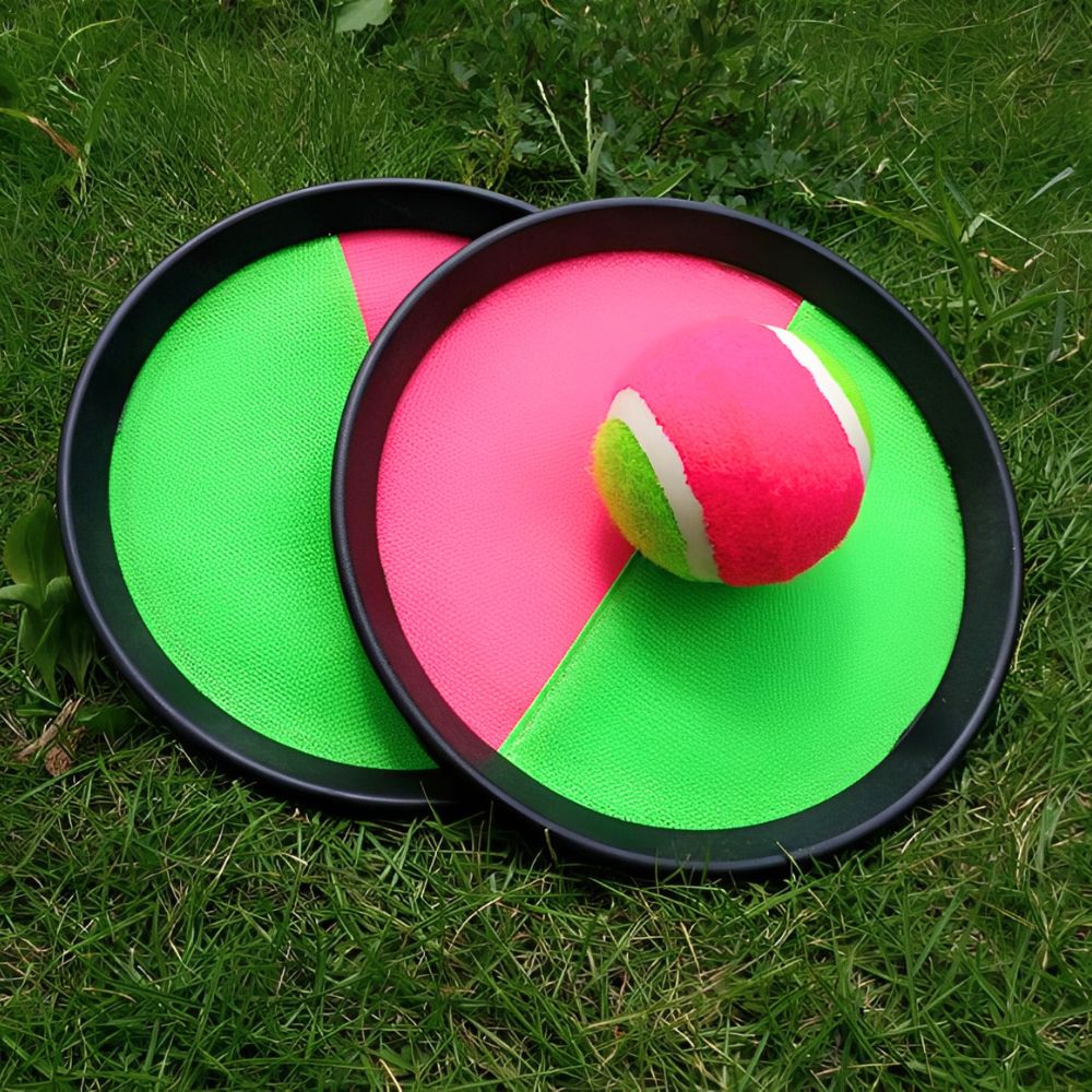 1 ชุด S/L เกมโยนจับลูกบอลเหนีย - Catch Ball Velcro บทวิจารณ์และราคา