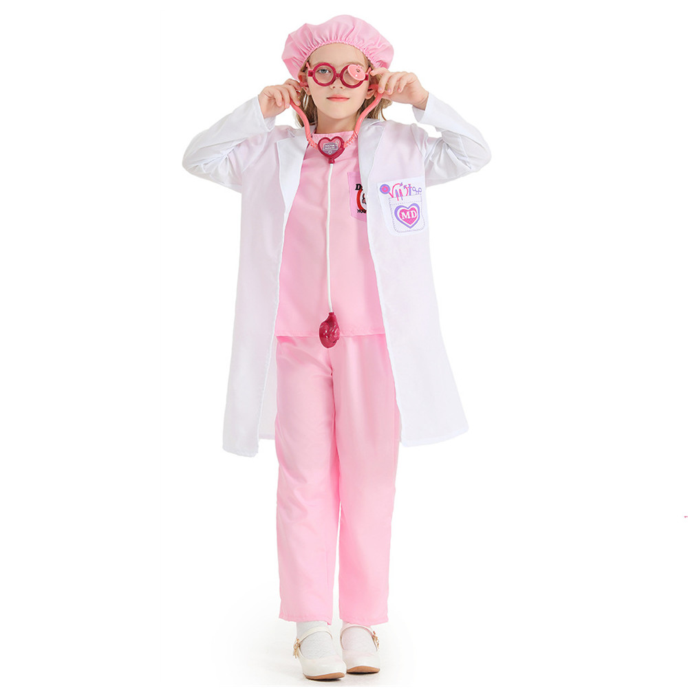 3สีU Nisexเด็กฮาโลวีนพยาบาลหมอ - Party Games Children บทวิจารณ์และราคา