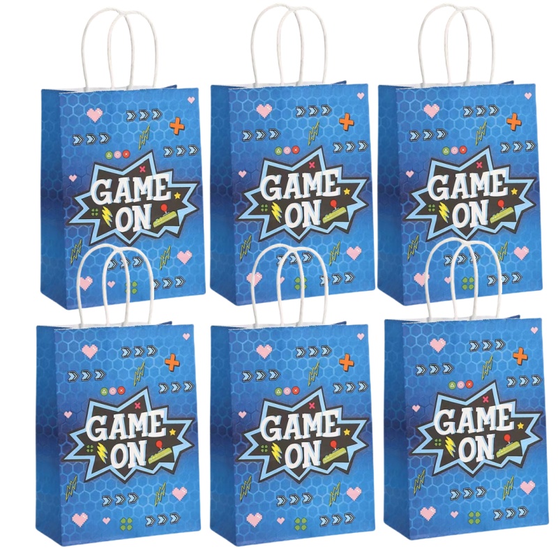 6/24 ชิ้นวิดีโอเกมธีมกระดาษบรร - Party Games Adult Birthday บทวิจารณ์และราคา