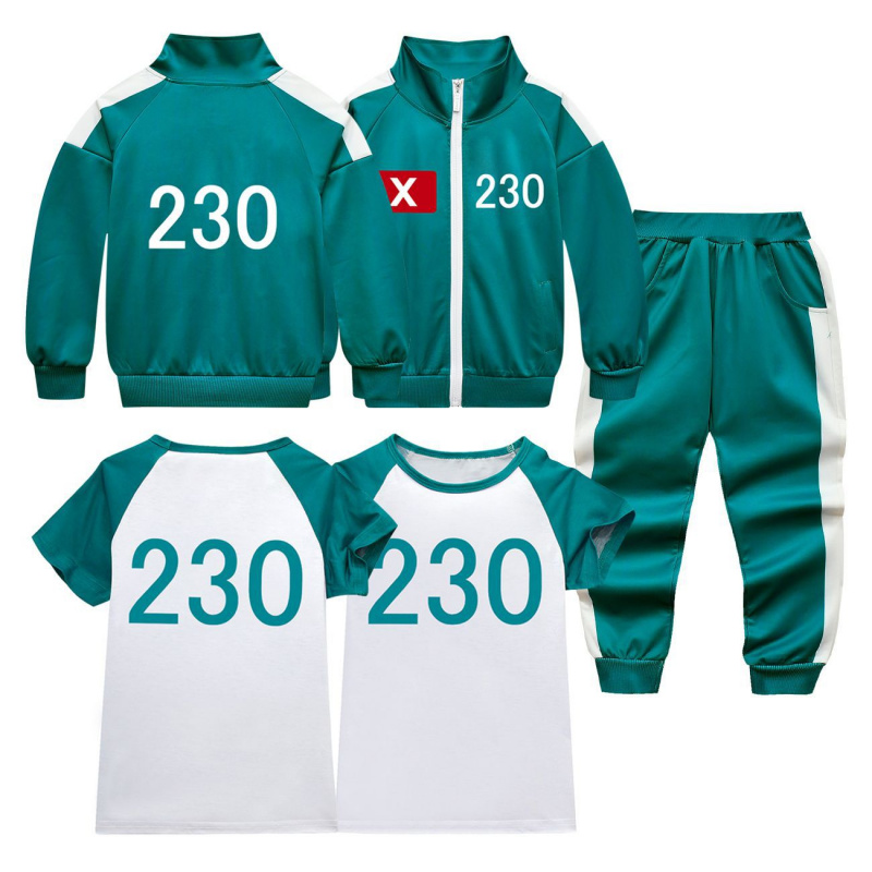 เสื้อยืดชุดกีฬาเด็ก 230 ชุด ลา - Party Games Children บทวิจารณ์และราคา