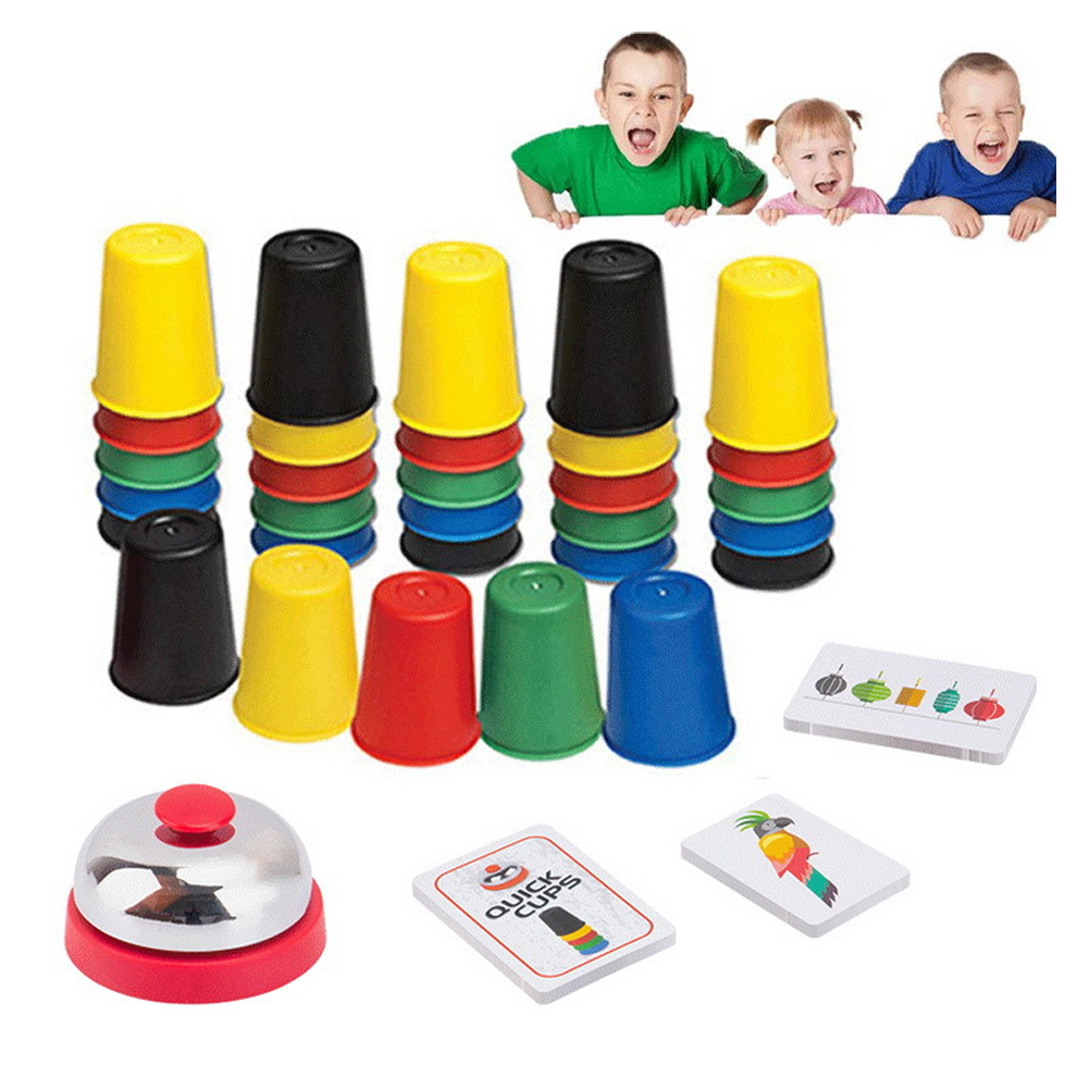 กีฬาซ้อนถ้วยพลาสติกการ์ดเกมครอ - Party Games For 5 Year Olds Indoors บทวิจารณ์และราคา