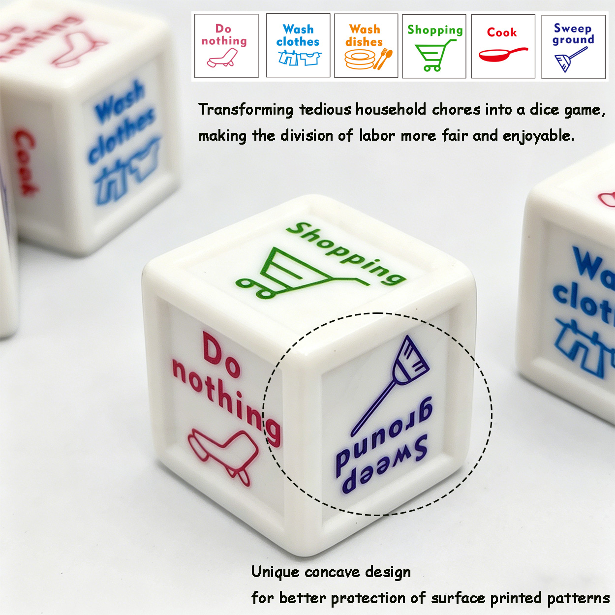 เกมลูกเต๋าภารกิจงานบ้านแสนสนุก - Party Games List บทวิจารณ์และราคา