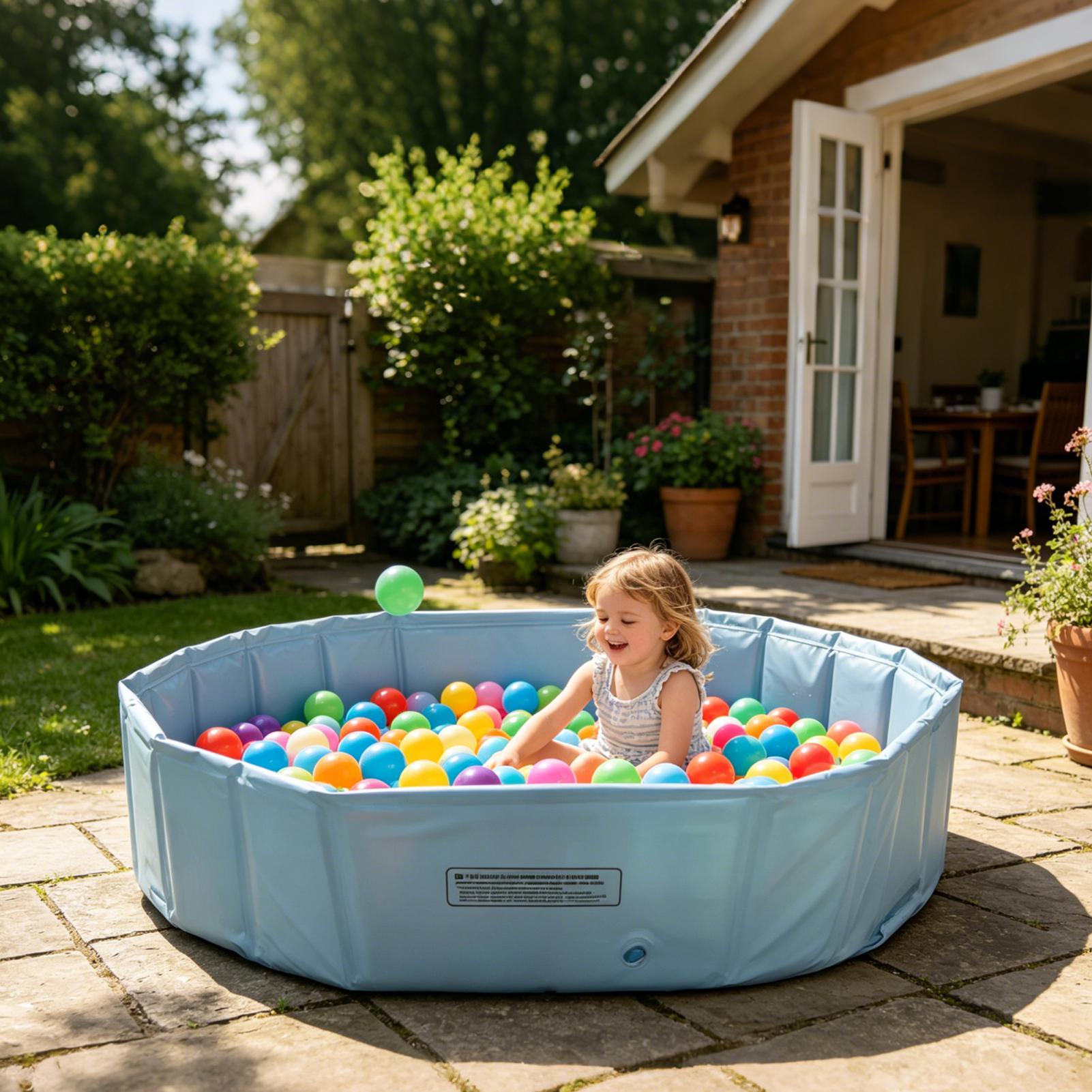 สระว่ายน้ำพับได้สำหรับสัตว์เลี - Party Games Kids Outdoor บทวิจารณ์และราคา