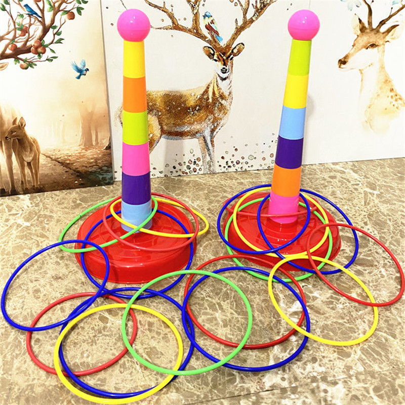 เด็กโยนวงกลมเกม Ferrule ซ้อนขอ - Catch Ball Velcro บทวิจารณ์และราคา