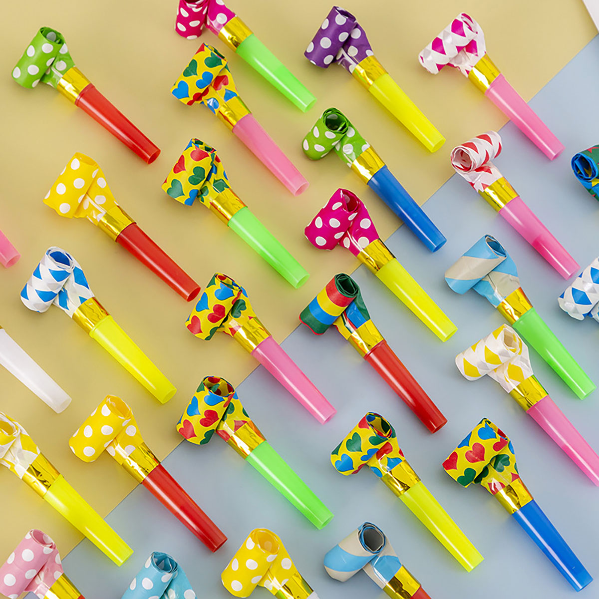 30PCS สีสันนกหวีดของเล่นตลกของ - Party Games Adult Birthday บทวิจารณ์และราคา