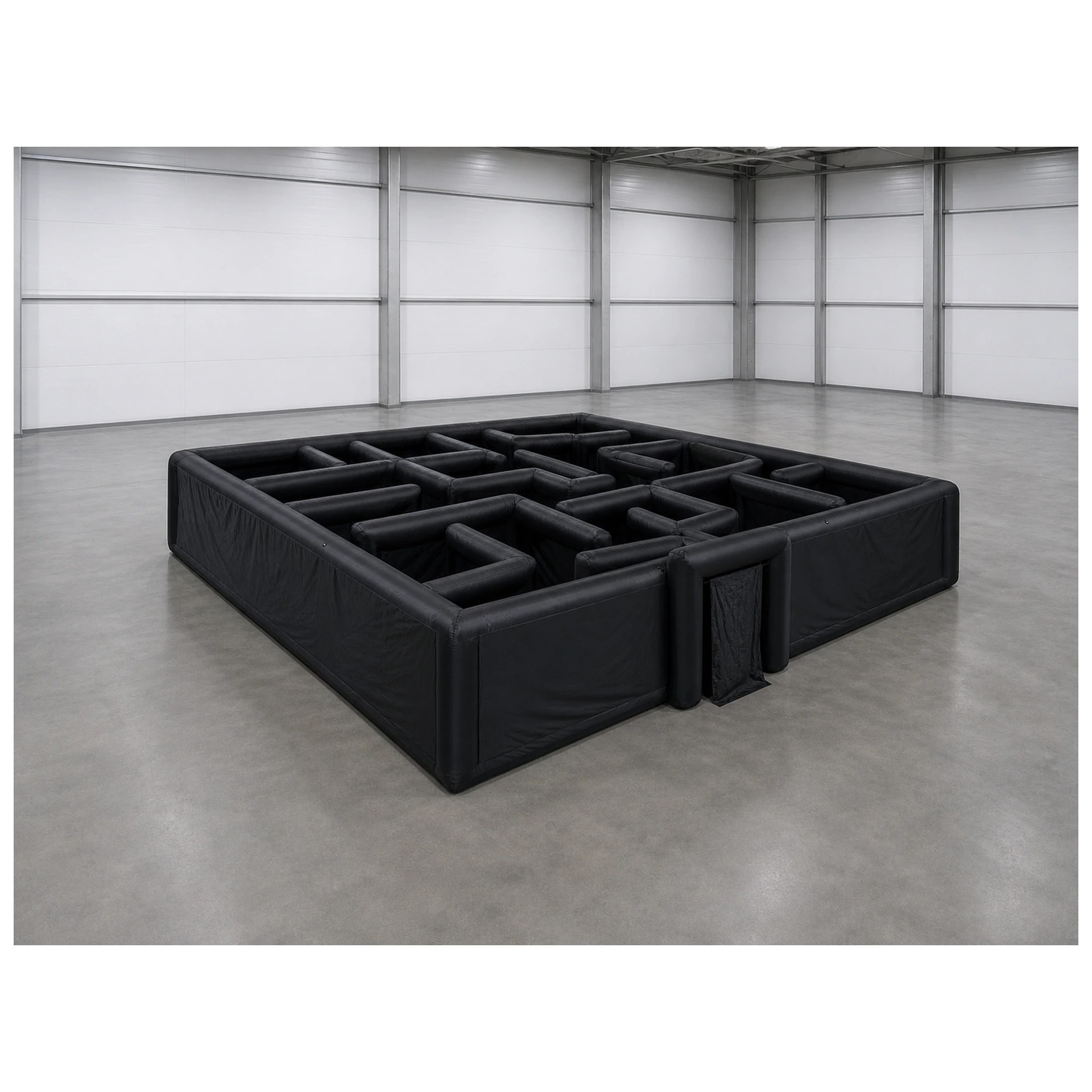 เขาวงกตเป่าลมสีดำขนาดใหญ่ 12x1 - Party Games Kids Outdoor บทวิจารณ์และราคา