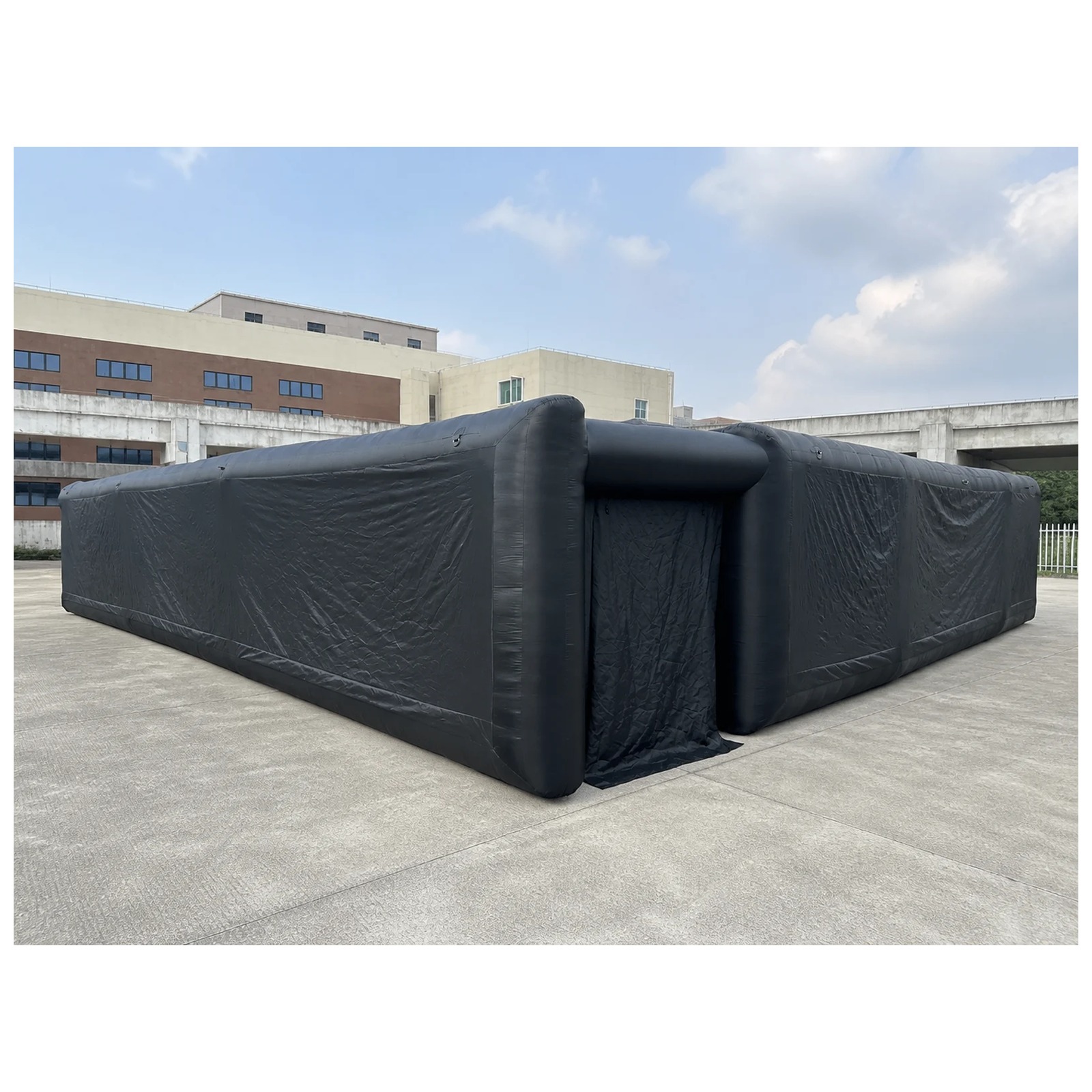 เขาวงกตเป่าลมสีดำขนาดใหญ่ 12x1 - Party Games Kids Outdoor บทวิจารณ์และราคา