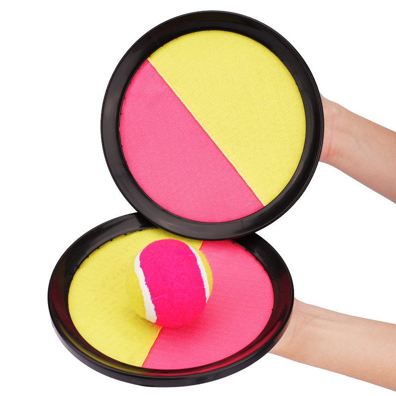 1 ชุดเด็ก Sucker Sticky Ball ข - Catch Ball Velcro บทวิจารณ์และราคา