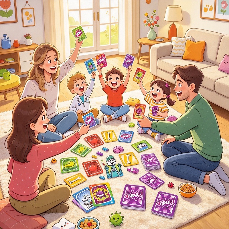 ชุดเกมการ์ดกลยุทธ์สำหรับครอบคร - Party Games Youth บทวิจารณ์และราคา