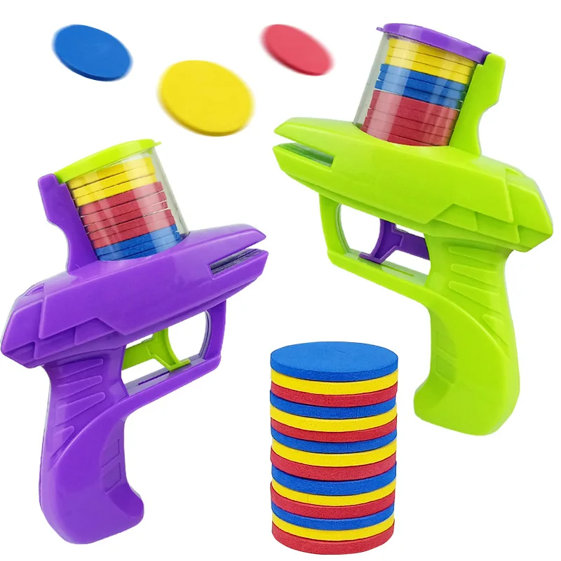 ปืนยิงจานบิน EVA นุ่ม ของเล่นย - Party Games For 5 Year Olds Indoors บทวิจารณ์และราคา